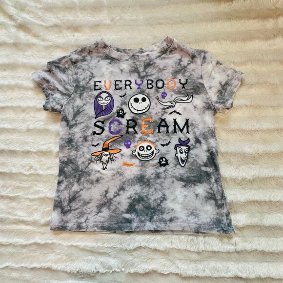 The Nightmare Before Christmas Girl’s Short sleeve Size 6 - Picture 1 of 4